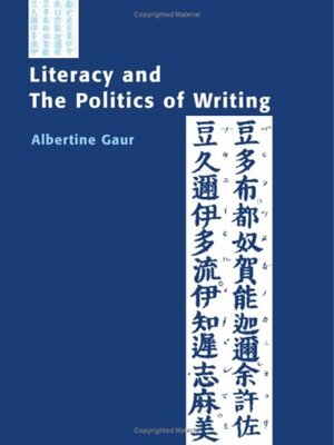 cover image of Literacy and the Politics of Writing